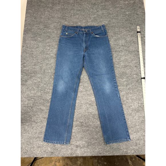VTG Levi’s Orange Tab 505 Jeans Made in USA 90s Straight Leg Denim 34x31 - Picture 1 of 16